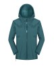 Light Outdoor new waterproof windproof anti-fouling rushing jacket women cardigan hooded Slim hiking camping mountaineering clothing