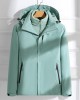 Punching jacket 3 in 1 removable ladies outdoor camping hiking windproof jacket waterproof hooded jacket